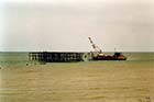 Removing Jetty debris 1998 | Margate History